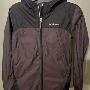 Columbia Dark Gray Jacket with Hood